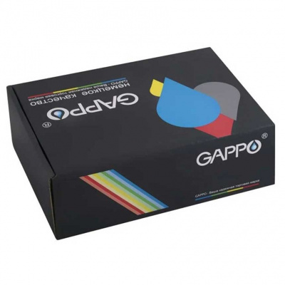 Кран шаровой с термометром Gappo 1"